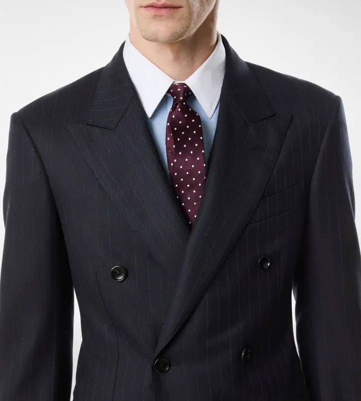 SUBTLE PINSTRIPE JACKET NAVY online